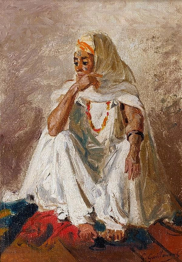 Orientale seduto